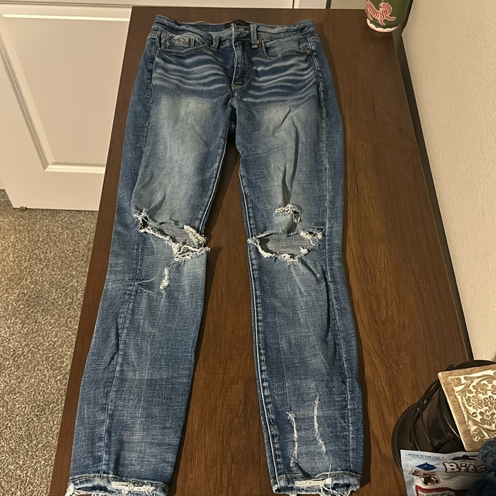 Buckle Black Jeans. Fit no.75. Size 25